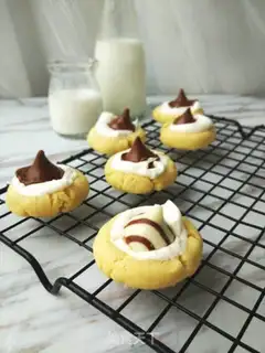 Make Cotton candy chocolate cookies step 6