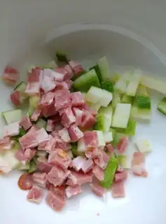 Make Cheese-leashed pudding step 1
