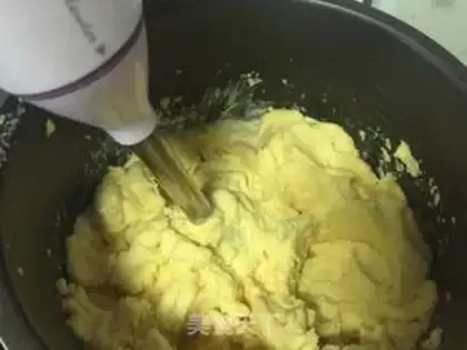 Make Green bean cake step 3
