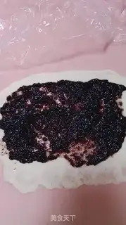 Make Milky blueberries step 5