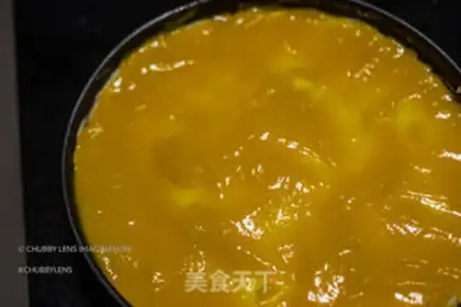 Make Thai durian mousse cake step 13