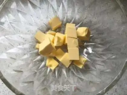 Make Black Sesame Peach Handmade Cookie step 0