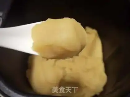Make Green bean cake step 11