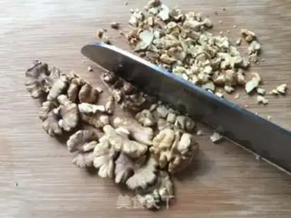 Make Black Sesame Peach Handmade Cookie step 2