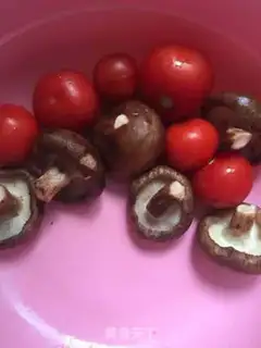 Make Green tea meatballs step 1