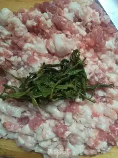 Make Green tea meatballs step 3