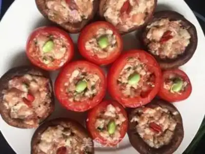 Make Green tea meatballs step 4