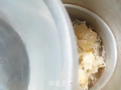 Make Cinnamon eggs, silver ears step 6