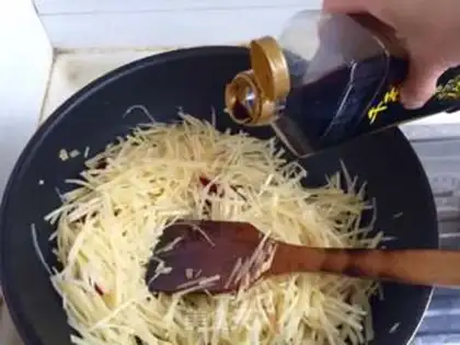 Make Spicy potatoes step 7