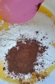 Make Blueberry black drill toast step 3