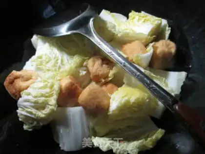 Make Soybean cabbage step 2