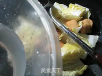 Make Soybean cabbage step 3