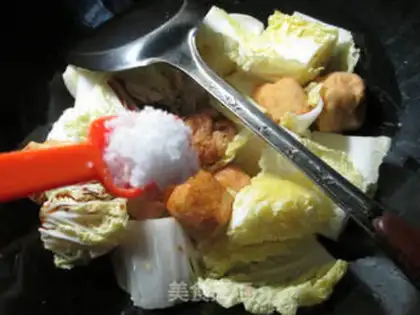 Make Soybean cabbage step 5
