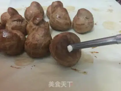 Make Coco mini puff step 13