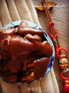 Make Soy pig hoofs step 12