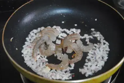 Make Black pepper shrimp cheese step 3