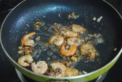 Make Black pepper shrimp cheese step 4
