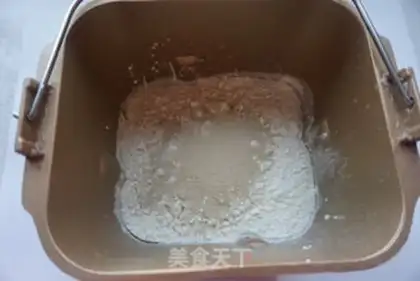 Make Soft bean toast step 1