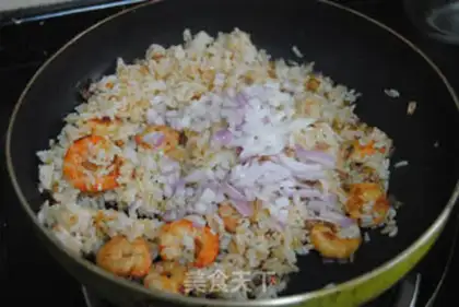 Make Black pepper shrimp cheese step 6