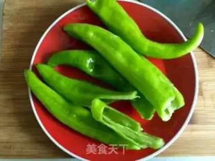 Make Tied peppers step 0