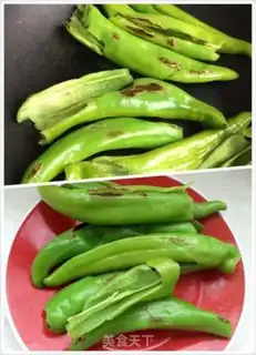 Make Tied peppers step 2