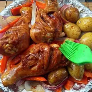 Make Chicken leg roasted potatoes step 4