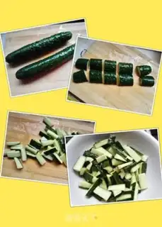 Make Tasty cucumber step 1