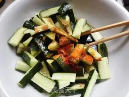 Make Tasty cucumber step 2