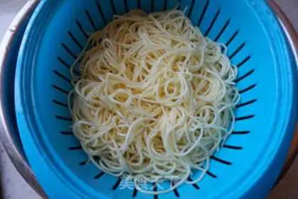 Make ♪ Spaghetti noodles ♪ step 4