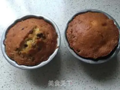 Make Chestnut red bean pound cake step 9