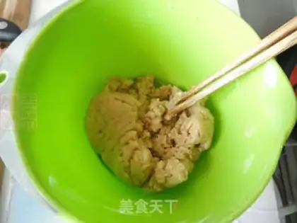Make Red-tree souffle ball step 5
