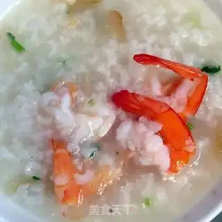 Make Shrimp congee step 12
