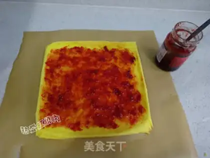 Make Strawberry cake rolls step 14