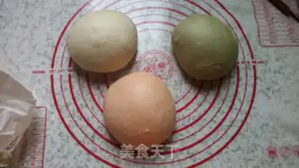 Make Three colored toast step 5