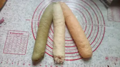 Make Three colored toast step 9