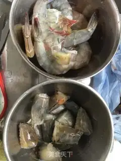 Make Shrimp fried eggs step 0