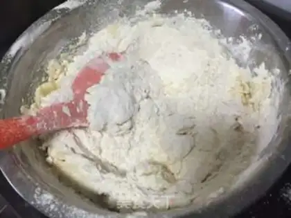 Make Cranberry cookies step 3