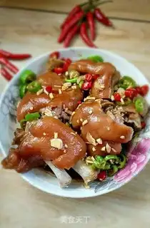 Make Spicy pig hoof step 11