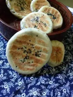 Make Bean sesame cake step 6
