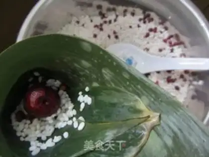 Make Red bean dates step 7