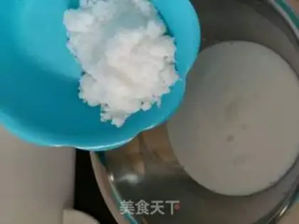 Make Tea ice cream step 1