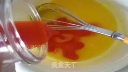 Make Cherry juice cake rolls step 0
