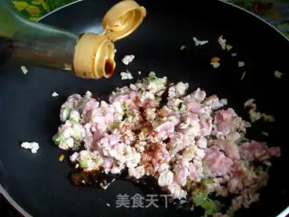 Make Pepper pork roll step 7