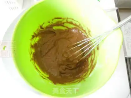 Make Big chocolate mousse cake step 6