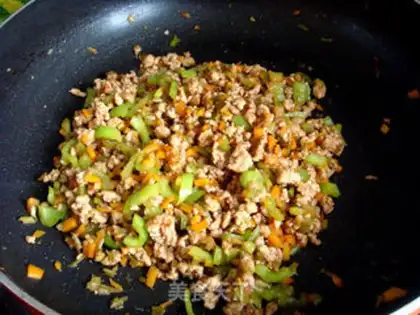 Make Pepper pork roll step 10