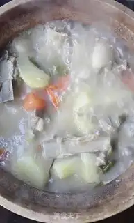 Make Lamb chop soup pan step 4