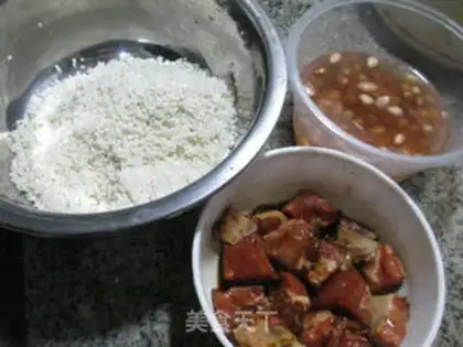 Make Battery peanut rice step 0
