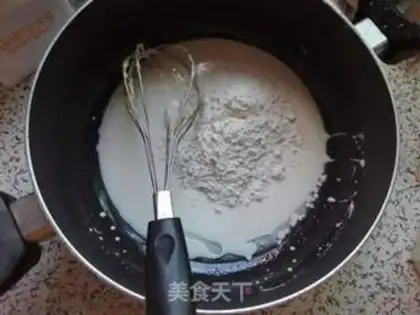 Make Mango drycake step 2