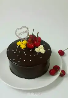 Make Chocolate mirrors step 24