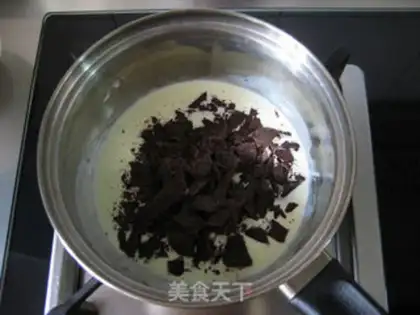 Make Chocolate savarin step 7